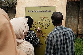 Kollaborative Erforschung der Nuba-Fotografien, Community Event