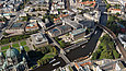 Aerial photograph of the Museum Island Berlin