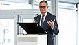 Der Regierende Bürgermeister von Berlin Michael Müller spricht