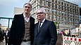 Die Architekten Alexander Schwarz und David Chipperfield
