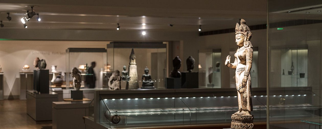Südostasiensaal im Museum für Asiatische Kunst in Berlin-Dahlem