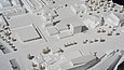 Stilisiertes Modell einer urbanen Landschaft mit Architekturmodell Tarn-Nr. 1031