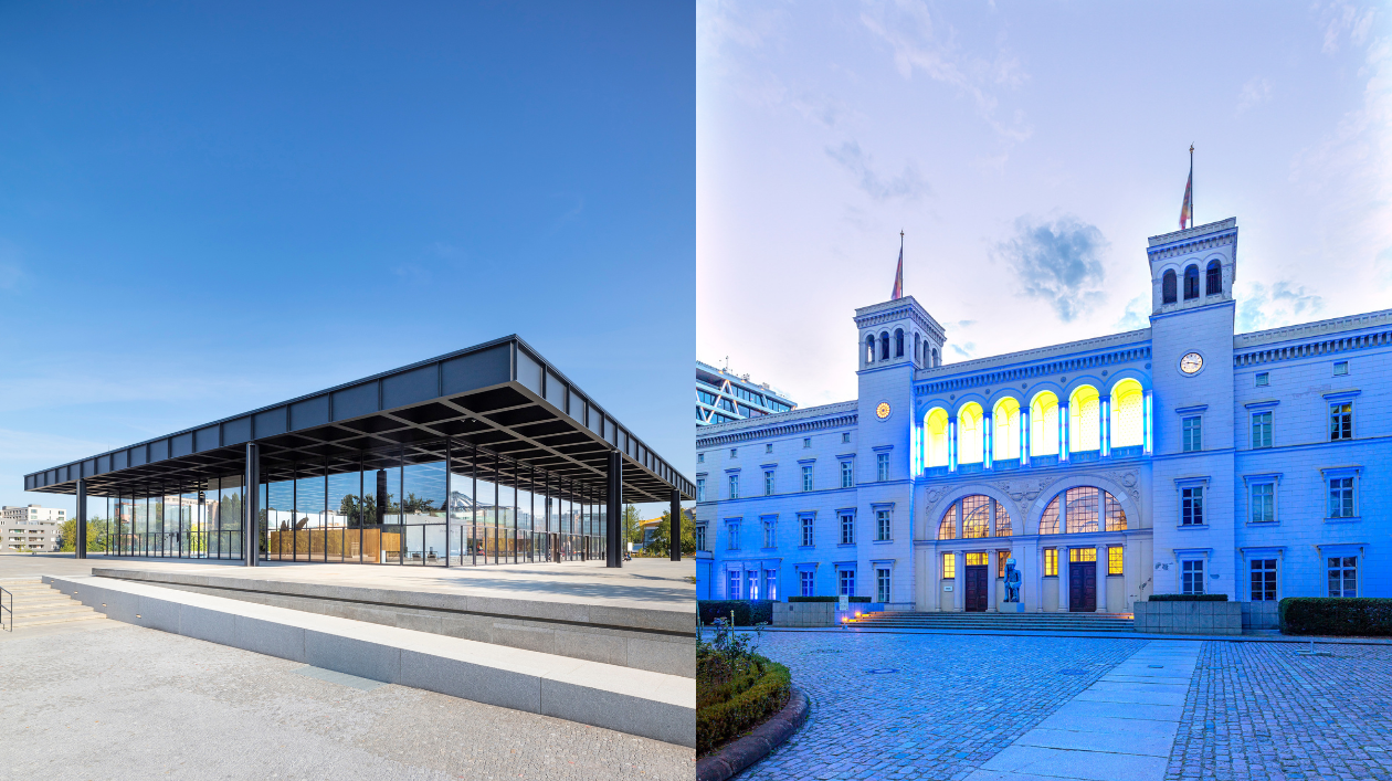 Ansicht beider Museen