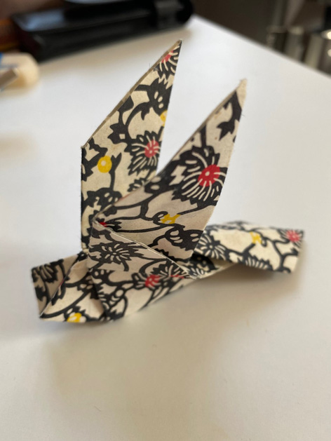 Vogel Bunter Origami-Vogel