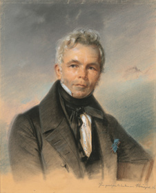Karl Friedrich Schinkel 1836 © bpk / Kupferstichkabinett, SMB / Volker-H. Schneider Karl Friedrich Schinkel 1836, Portät von Franz Krüger
