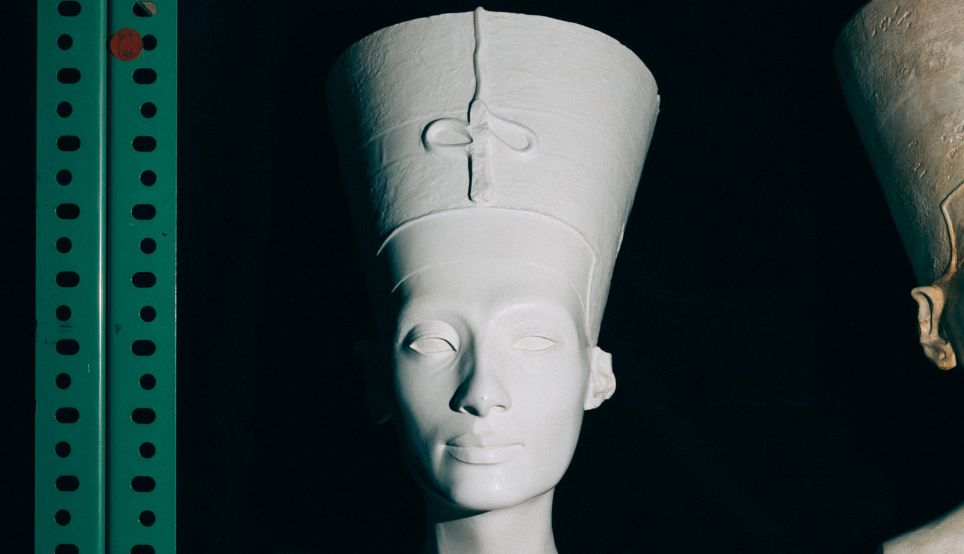 Nofretete nach 3D-Scan Nofretete nach 3D-Scan