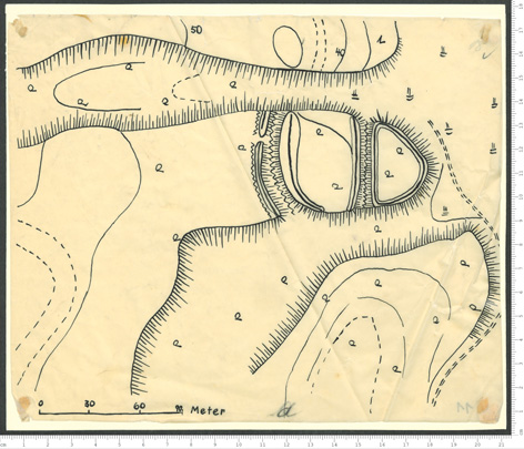 Scan of a geographical sketch