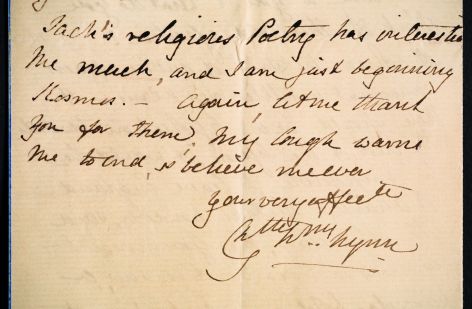 Briefwechsel Varnhagen und Williams-Wynn Historisches Schriftstück