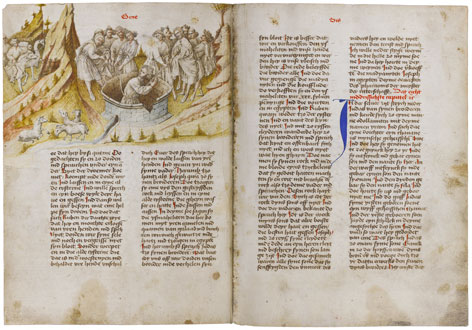 Mittelalterliche Handschrift Mittelalterliche Handschrift
