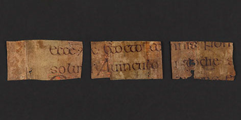 Fragment Fragments of a historical book