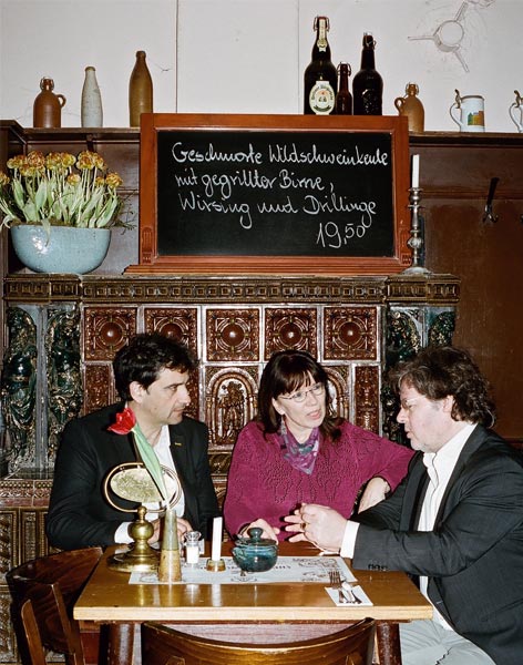 Paul Spies (l), Elisabeth Tietmeyer, und Udo Gösswald beim Lokaltermin Paul Spies (l), Elisabeth Tietmeyer, und Udo Gösswald beim Lokaltermin