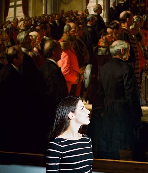 Sandi Albahri at the Deutsches Historisches Museum