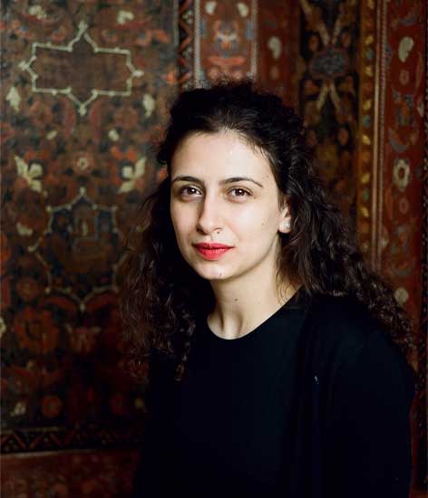 Zoya Masoud at the Pergamonmuseum Zoya Masoud at the Pergamonmuseum