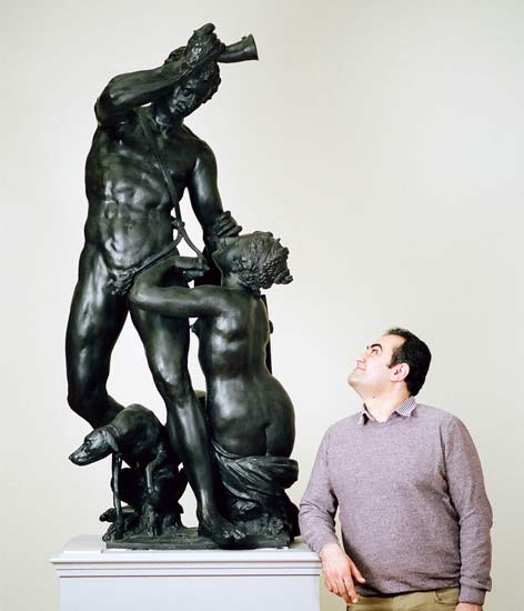 Tarek Ahmad at the Bode-Museum Tarek Ahmad at the Bode-Museum