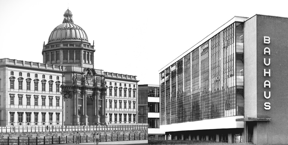 Museum des 21. Jahrhunderts trifft Keimzelle der Moderne © Stiftung Humboldt Forum im Berliner Schloss| bpk/ Kunstbibliothek, SMB / Willy Römer Museum des 21. Jahrhunderts trifft Keimzelle der Moderne