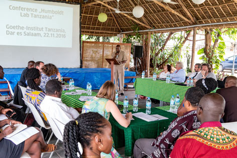 Konferenz „Humboldt Lab Tanzania“ in Dar es Salaam, 2016 Konferenz Humboldt Lab Tanzania in Dar es Salaam, 2016