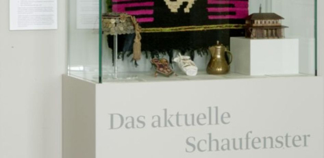 Schaufenster Nr. 1 Vitrine im Museum