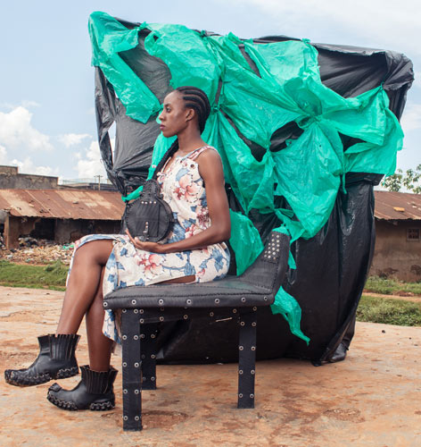 Nachhaltigkeit ist auch Programm bei der ugandischen Gestalterin Njola Impressions