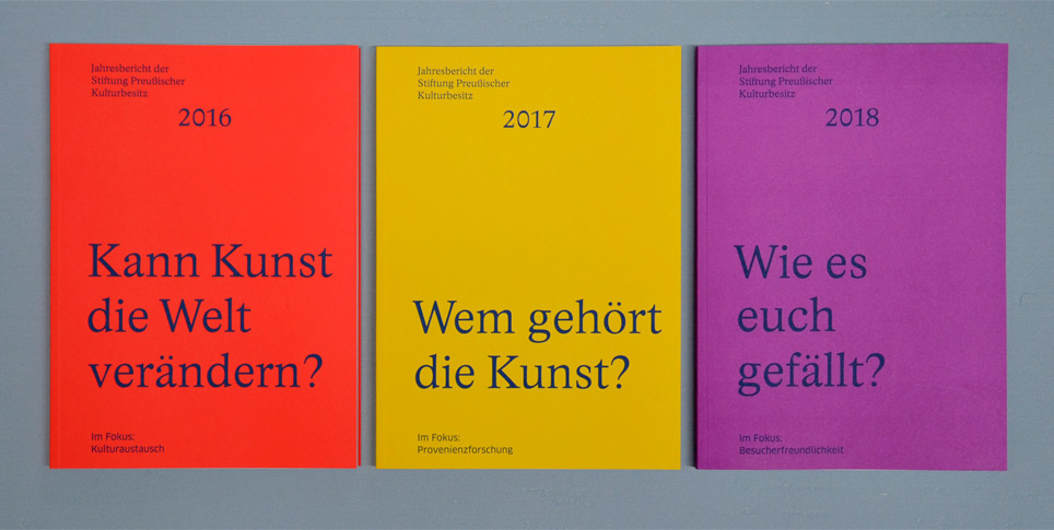 Jahresberichte 2016, 2017, 2018