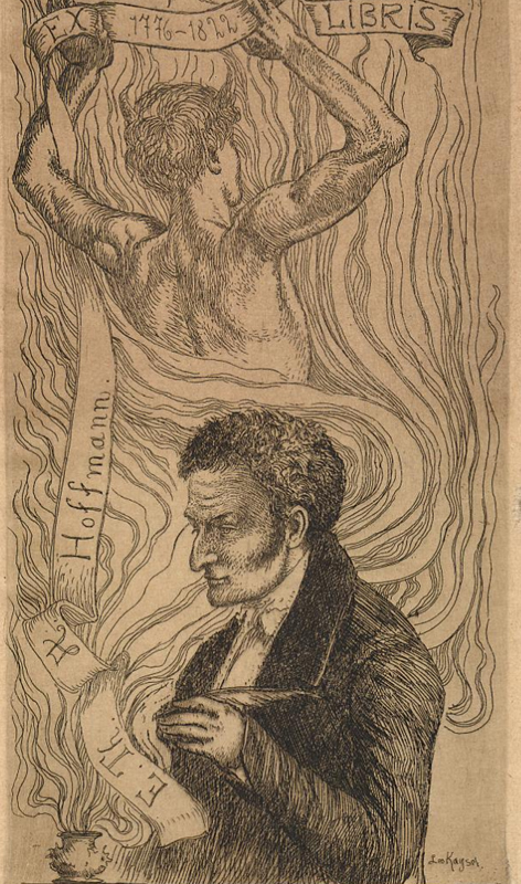 Leo Kayser: Ex libris E. Th. A. Hoffmann : 1776-1822 © Staatsbibliothek zu Berlin Leo Kayser: Ex libris E. Th. A. Hoffmann : 1776-1822