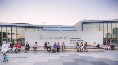 Kulturforum Modern museum building