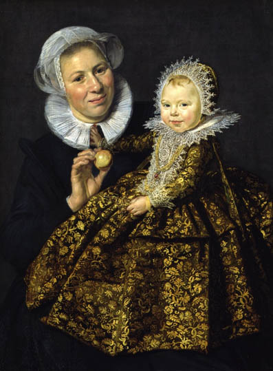 Frans Hals, Catharina Hooft mit ihrer Amme