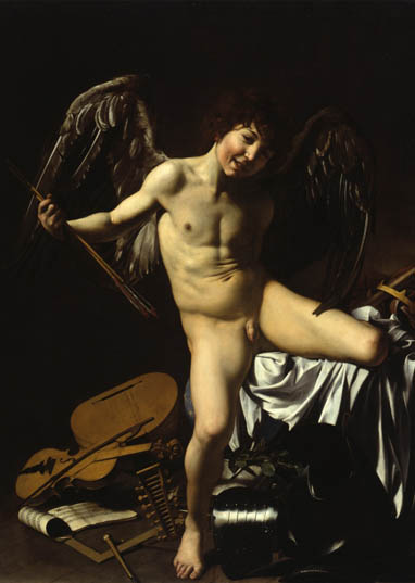 Michelangelo Merisi Caravaggio, Armor als Sieger © Gemäldegalerie, Staatliche Museen zu Berlin/Jörg P. Anders Michelangelo Merisi Caravaggio, Armor als Sieger