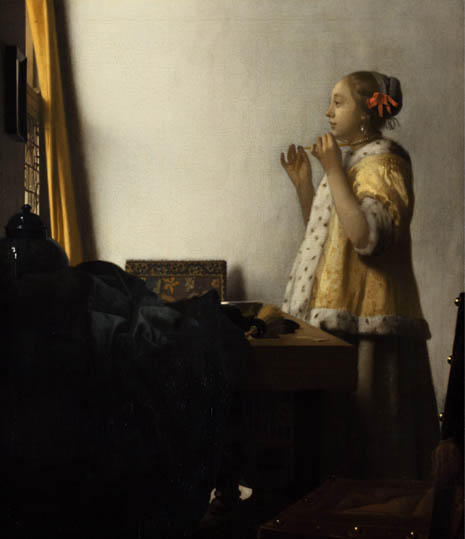 Johannes Vermeer, Junge Dame mit Perlenhalsband © Gemäldegalerie, Staatliche Museen zu Berlin/Christoph Schmidt Johannes Vermeer, Junge Dame mit Perlenhalsband
