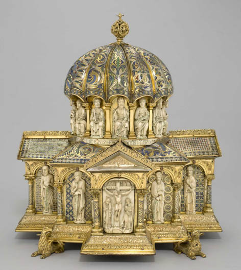 Kuppelreliquiar aus dem Welfenschatz © Kunstgewerbemuseum, Staatliche Museen zu Berlin/Karen Bartsch Kuppelreliquiar aus dem Welfenschatz