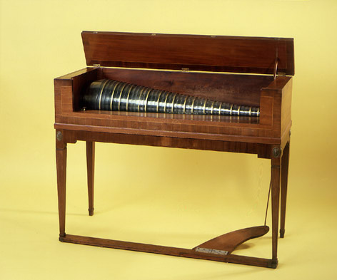 Glasharmonika, unsigniert, um 1810 © Staatliches Institut für Musikforschung Glasharmonika, unsigniert, um 1810