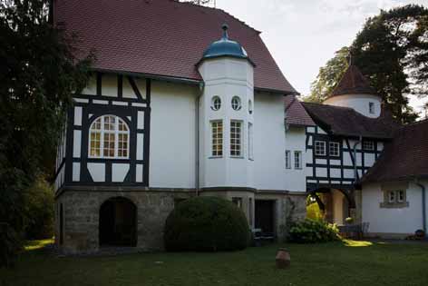 Heute befindet sich das einst von Theodor Fischer entworfene Haus in Privatbesitz Heute befindet sich das einst von Theodor Fischer entworfene Haus in Privatbesitz