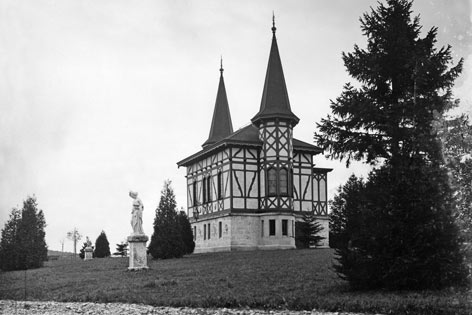 Historische Ansicht des Erlenhofs Historische Ansicht des Erlenhofs