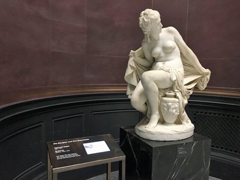 "Susanna" by Begas in the Alte Nationalgalerie