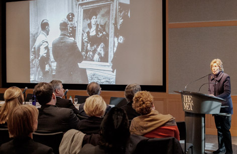 Vortrag von Lynn Nicholas beim ersten PREP-Austausch in New York, Februar 2017 Vortrag von Lynn Nicholas beim ersten PREP-Austausch in New York, Februar 2017