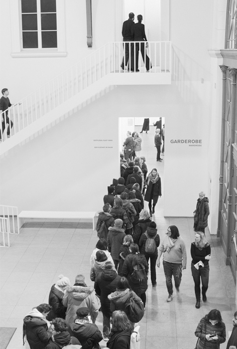 Besucherschlangen im Hamburger Bahnhof © SPK/Katja Strempel Besucherschlangen im Hamburger Bahnhof