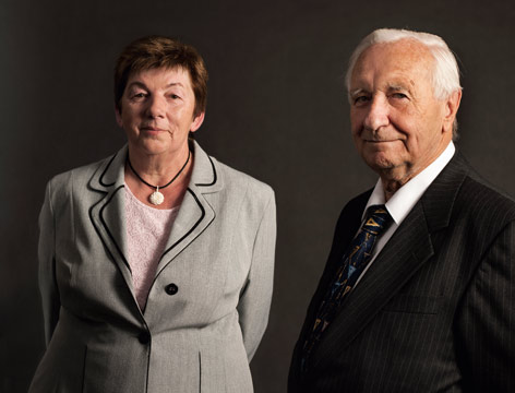 Waltraud Elstner und Werner Vogel vom Geheimen Staatsarchiv Preußischer Kulturbesitz Waltraud Elstner und Werner Vogel vom Geheimen Staatsarchiv Preußischer Kulturbesitz