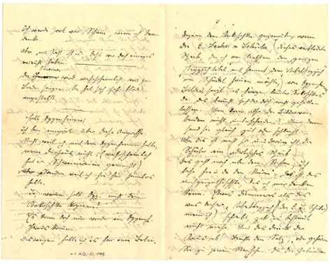 Ein zwischen Alban Berg und Anton Webern gewechseltes Schreiben Ein zwischen Alban Berg und Anton Webern gewechseltes Schreiben