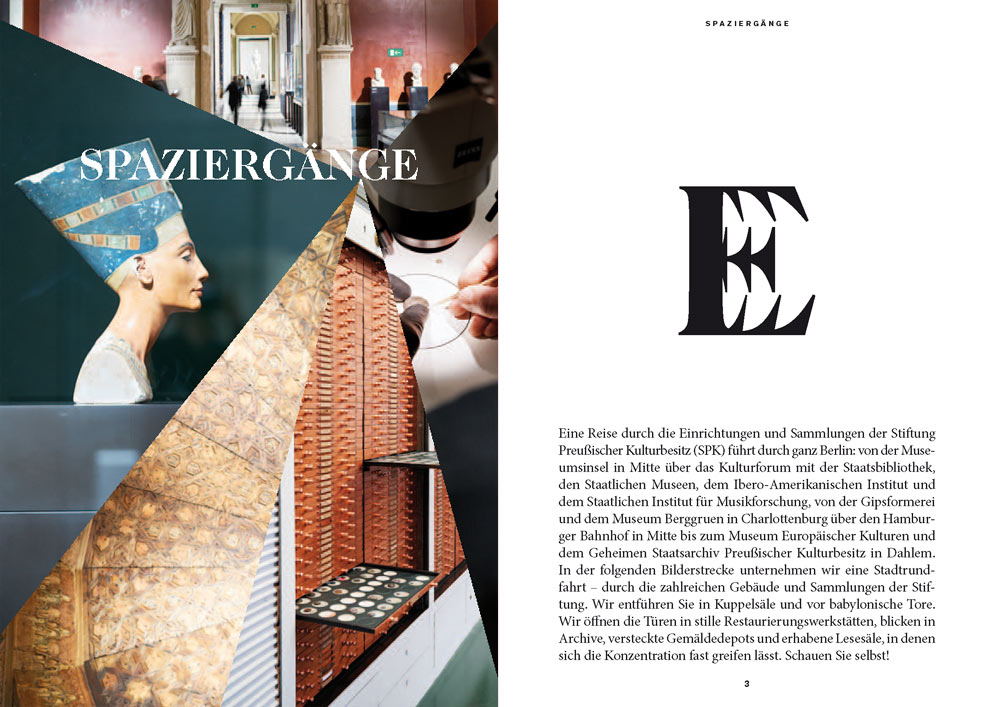 Spaziergänge: Eine Reise durch die Einrichtungen der SPK führt durch ganz Berlin. (opens enlarged image)