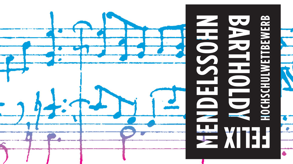 Ausschnitt aus dem Plakat des Felix Mendelssohn Bartholdy Hochschulwettbewerbs