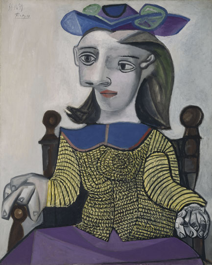 Gemälde „Le chandail jaune” von Pablo Picasso