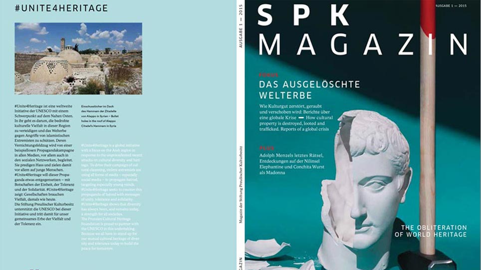 Front and back covers of the SPK Magazine issue no. 7 (opens enlarged image)