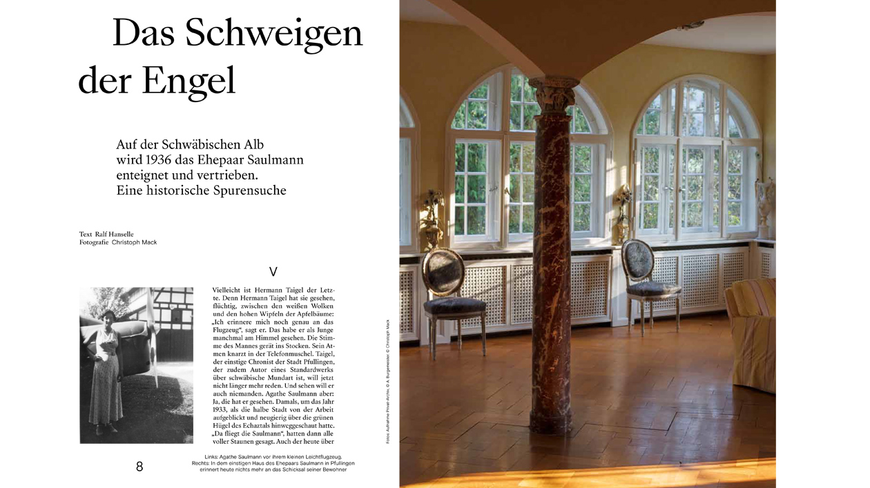 Ausschnitt aus dem Artikel Das Schweigen der Engel im SPK-Magazin. (opens enlarged image)