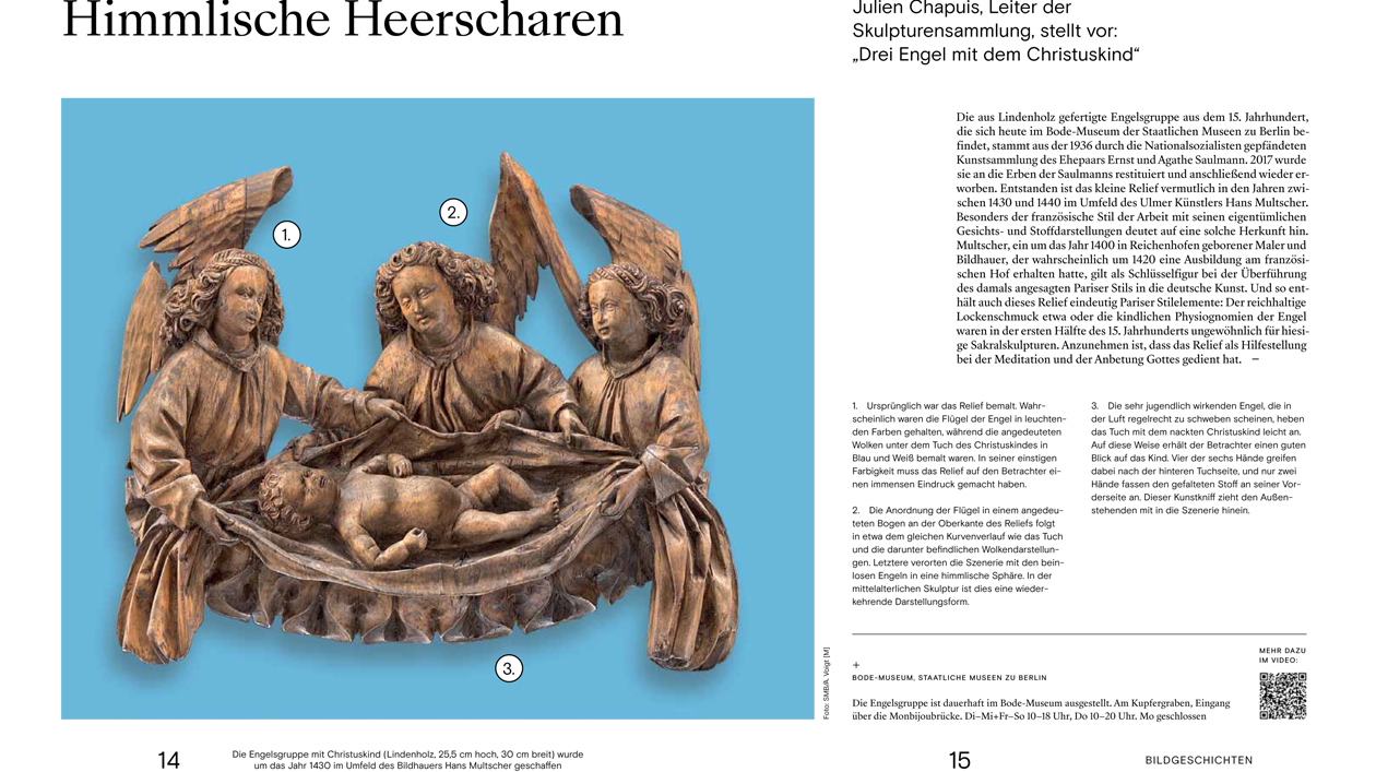 Ausschnitt aus dem Artikel Himmlische Heerscharen im SPK-Magazin. (opens enlarged image)