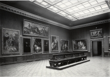 Jahrespressekonferenz 2015 der Stiuftung Preußischer Kulturbesitz "Rubenssaal" im Kaiser-Friedrich-Museum (heutiger Raum 252 des
Bode-Museums), um 1910