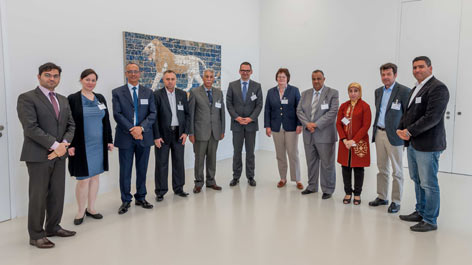 Participants in the first expert dialogue "Iraq's Cultural Heritage at Archaeological Sites and Museums“ (Opens a larger version of the image)