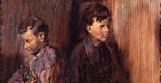 Gemälde „Die beiden Schusterjungen“ von Wilhelm Busch