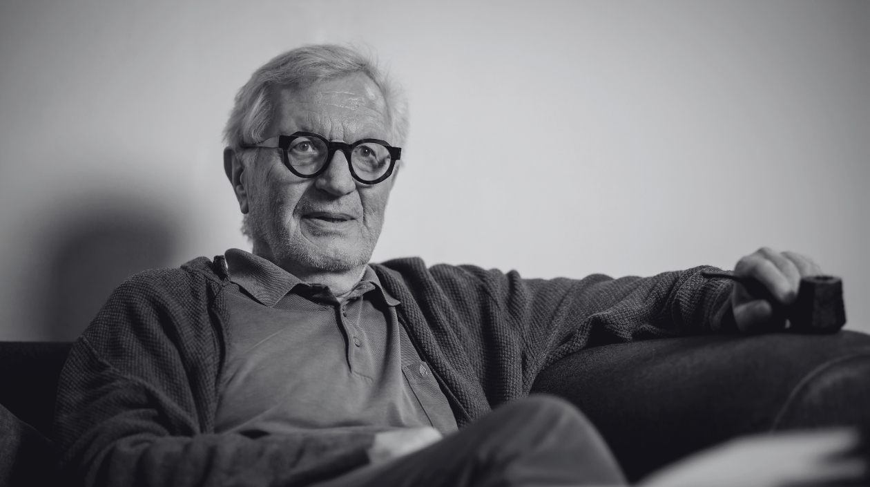 Porträt des Kunstsammlers und Mäzens Egidio Marzona