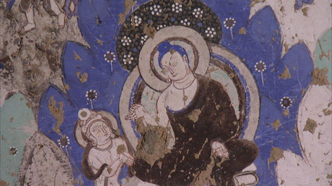 Buddha aus den Höhlen von Kizil Buddha aus den Höhlen von Kizil