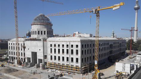 Baustelle Berliner Schloss / Humboldt-Forum Baustelle Berliner Schloss / Humboldt-Forum