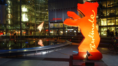 Berlinale-Bär im Sony-Center am Kulturforum Berlinale-Bär im Sony-Center am Kulturforum